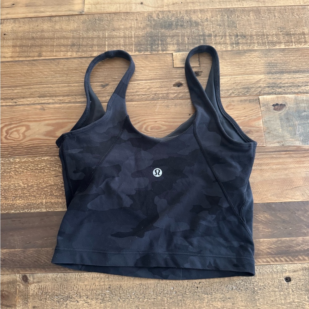 Camo lulu align tank, size 2 - Picture 2 of 2
